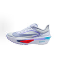 White and Purple Nike Zoom Fly Running Shoes - product image from the listing.
