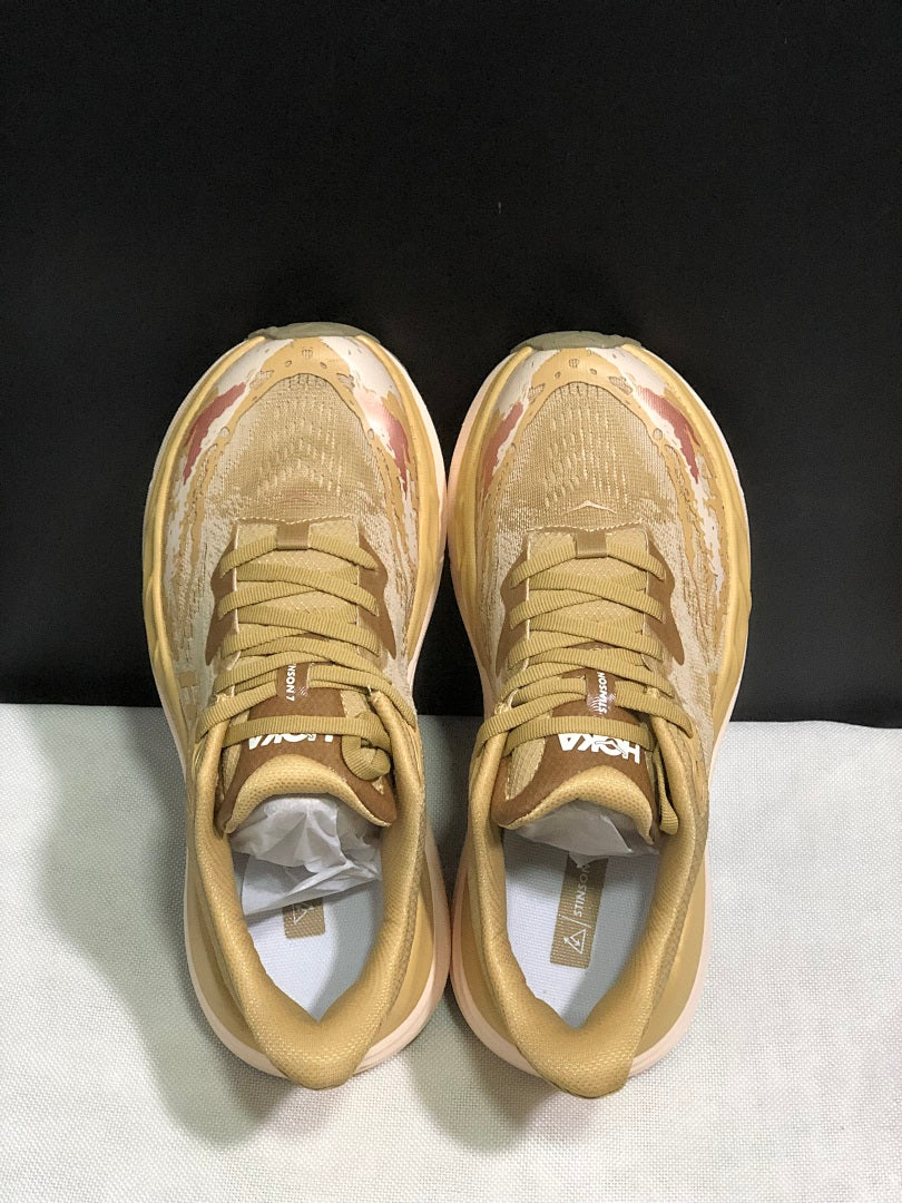 HOKA Stinson 7 Trail Shoes for Running, Sand Camo - product image from the listing.