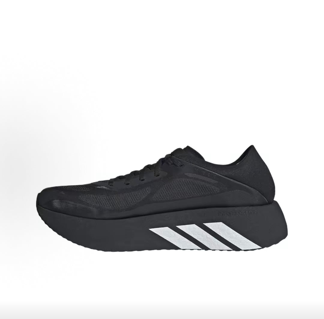 Adidas Black and White Platform Trainers - product image from the listing.