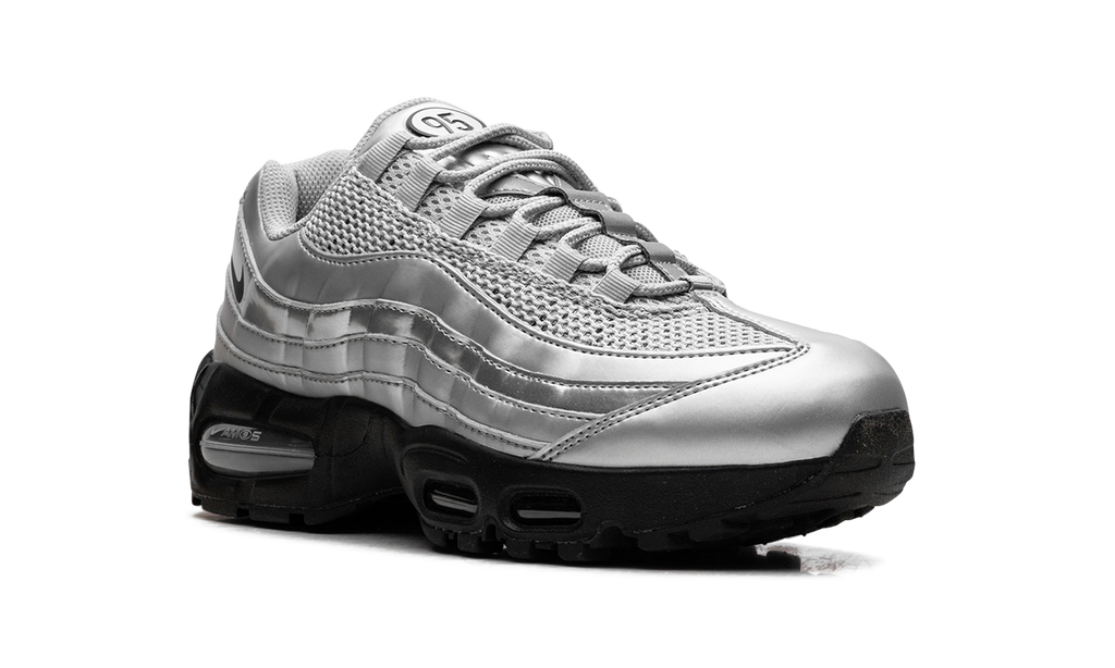 "Total 90 - Metallic Silver" Nike Air Max 95 IB6830 002 - product image from the listing.