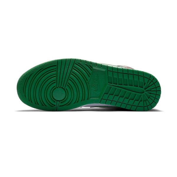 Green Toe - AIR JORDAN 1 MID - product image from the listing.