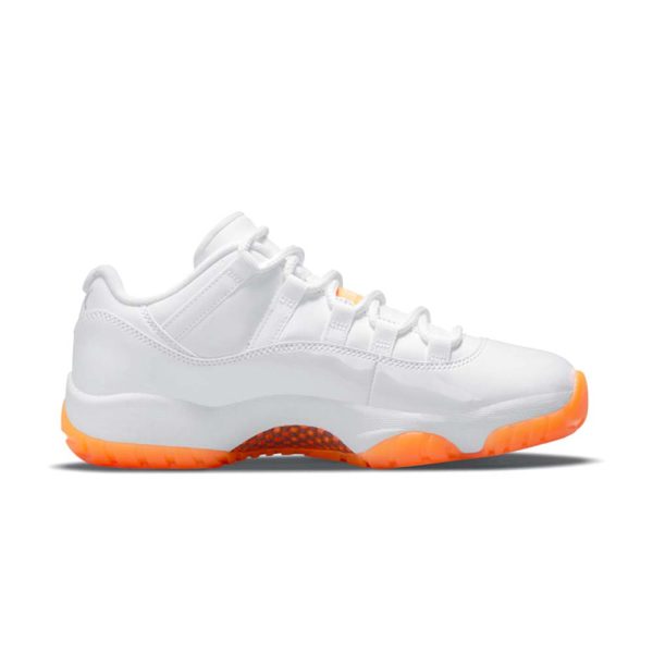 Women's Air Jordan 11 Low "Bright Citrus" - product image from the listing.