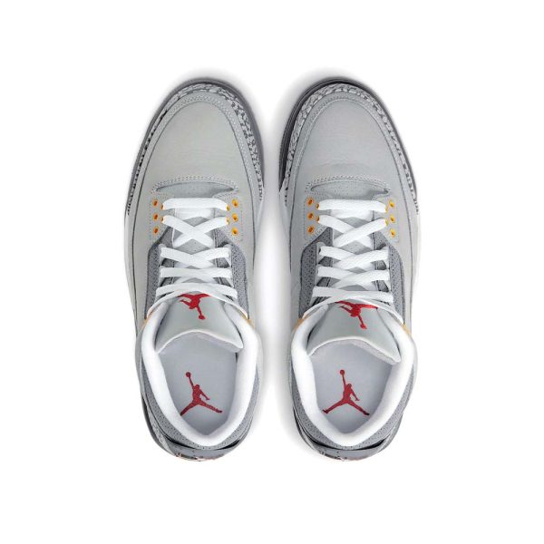"Cool Grey" Air Jordan 3 Retro 2021 - product image from the listing.