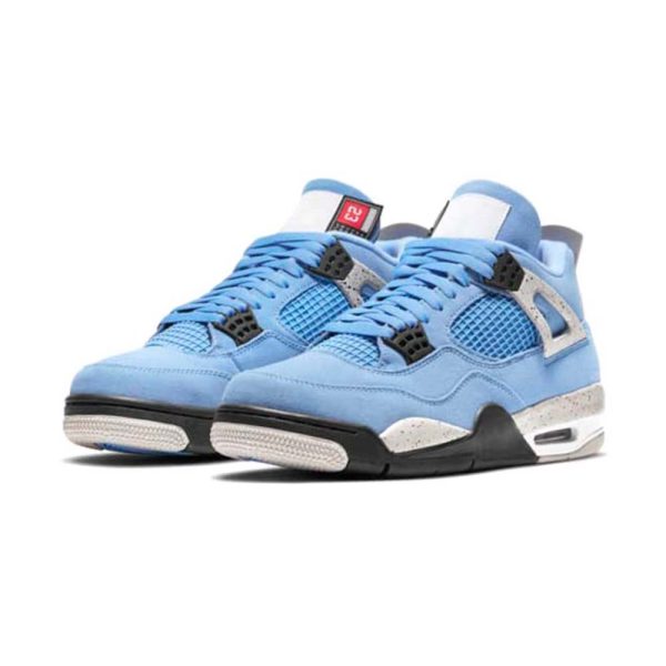 GS - Air Jordan 4 Retro University Blue - product image from the listing.