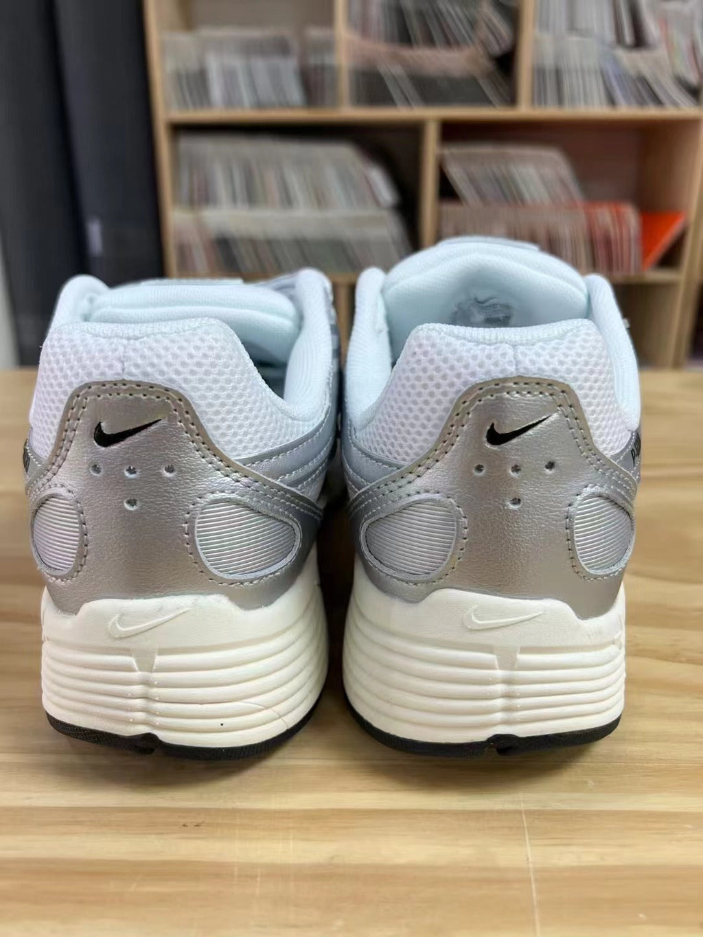 Nike P-6000 Sneakers in White Grey CD6404-105 - product image from the listing.