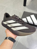 KJ2002 Gray Shoes for Running with White Stripes - product image from the listing.