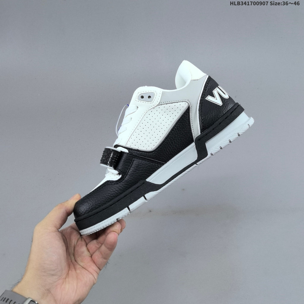 Women's Louis Vuitton LV Trainer-Style Platform Sneakers - product image from the listing.
