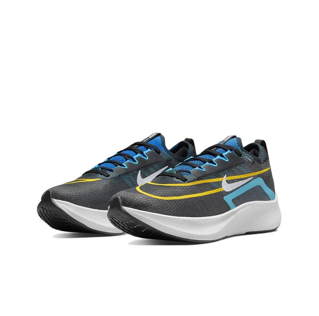Nike Zoom Fly 4 Running Shoes in Black Blue CT2392-003 - product image from the listing.