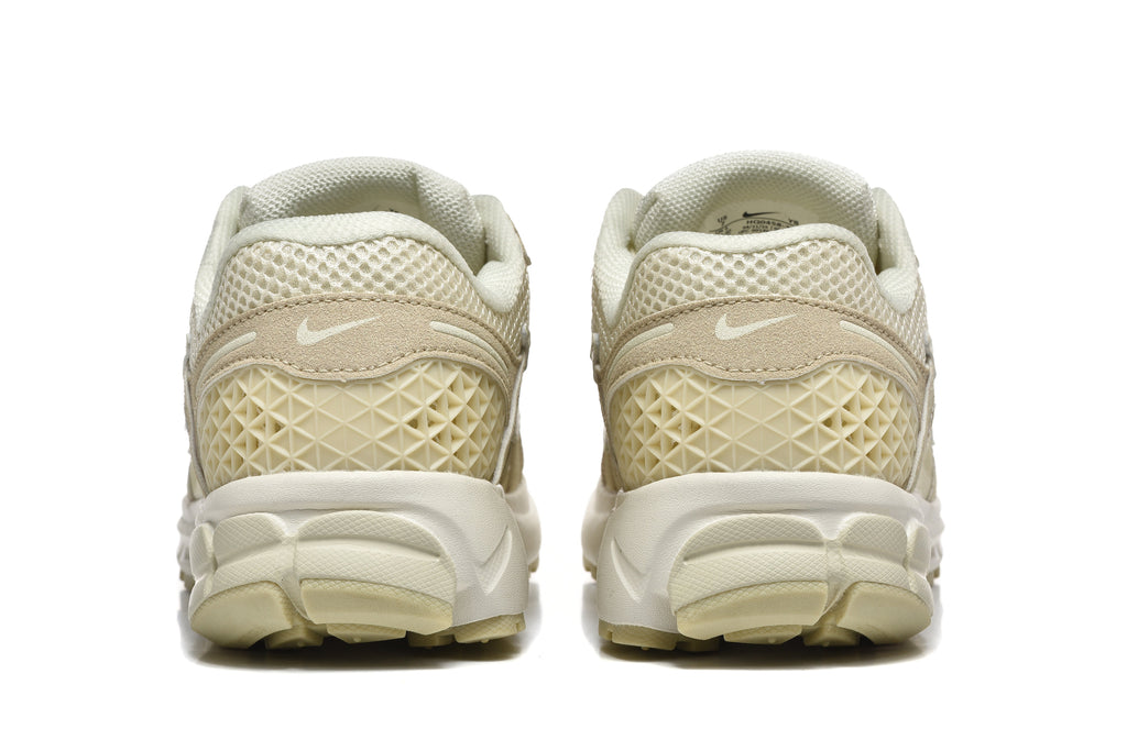 Beige and White Nike Zoom Vomero 5 Sneakers - product image from the listing.