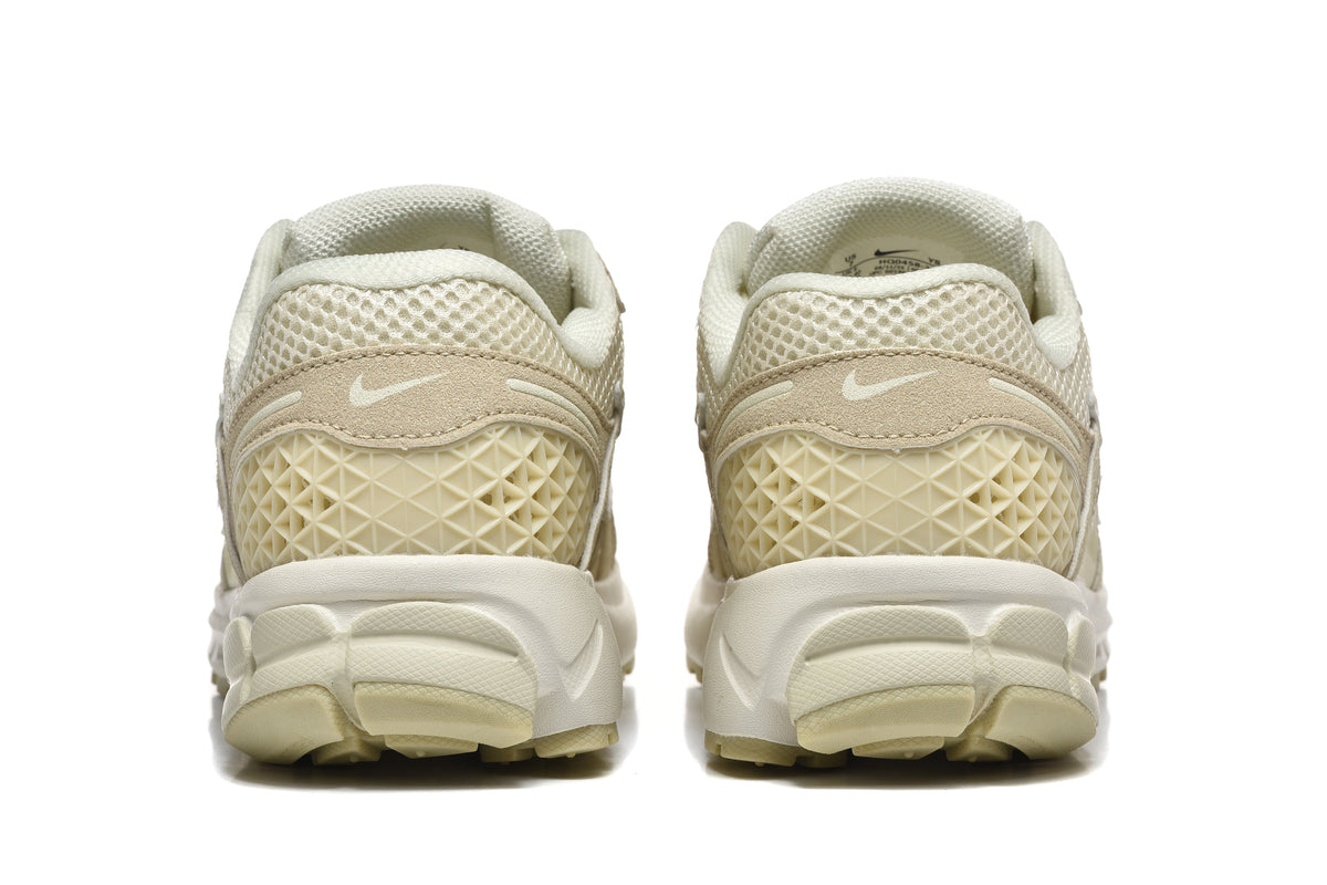 Beige and White Nike Zoom Vomero 5 Sneakers - product image from the listing.