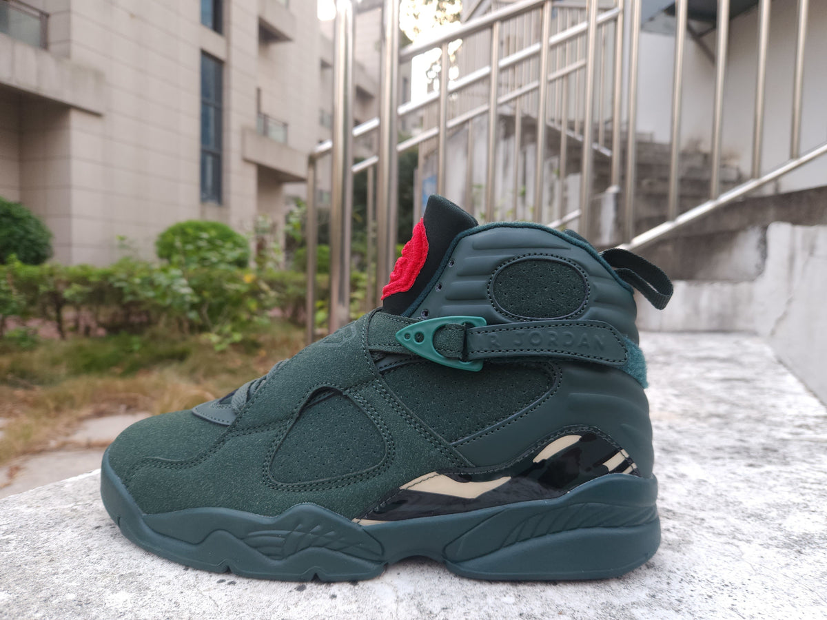 "Green/Gold/Black/Red" Air Jordan 8 Retro - product image from the listing.