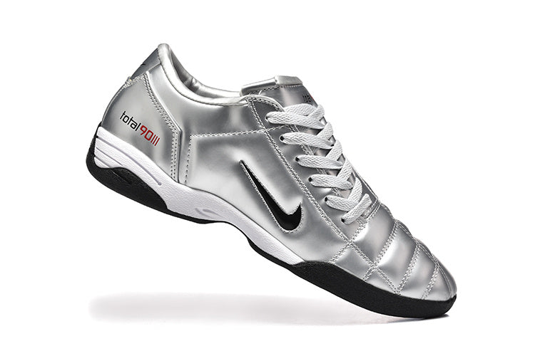 Nike Total 90 III Silver Indoor Soccer Footwear - product image from the listing.