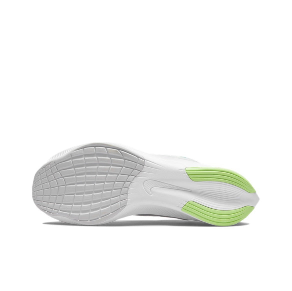 Nike Zoom Fly 4 Running Shoes in White Yellow CT2392-100 - product image from the listing.