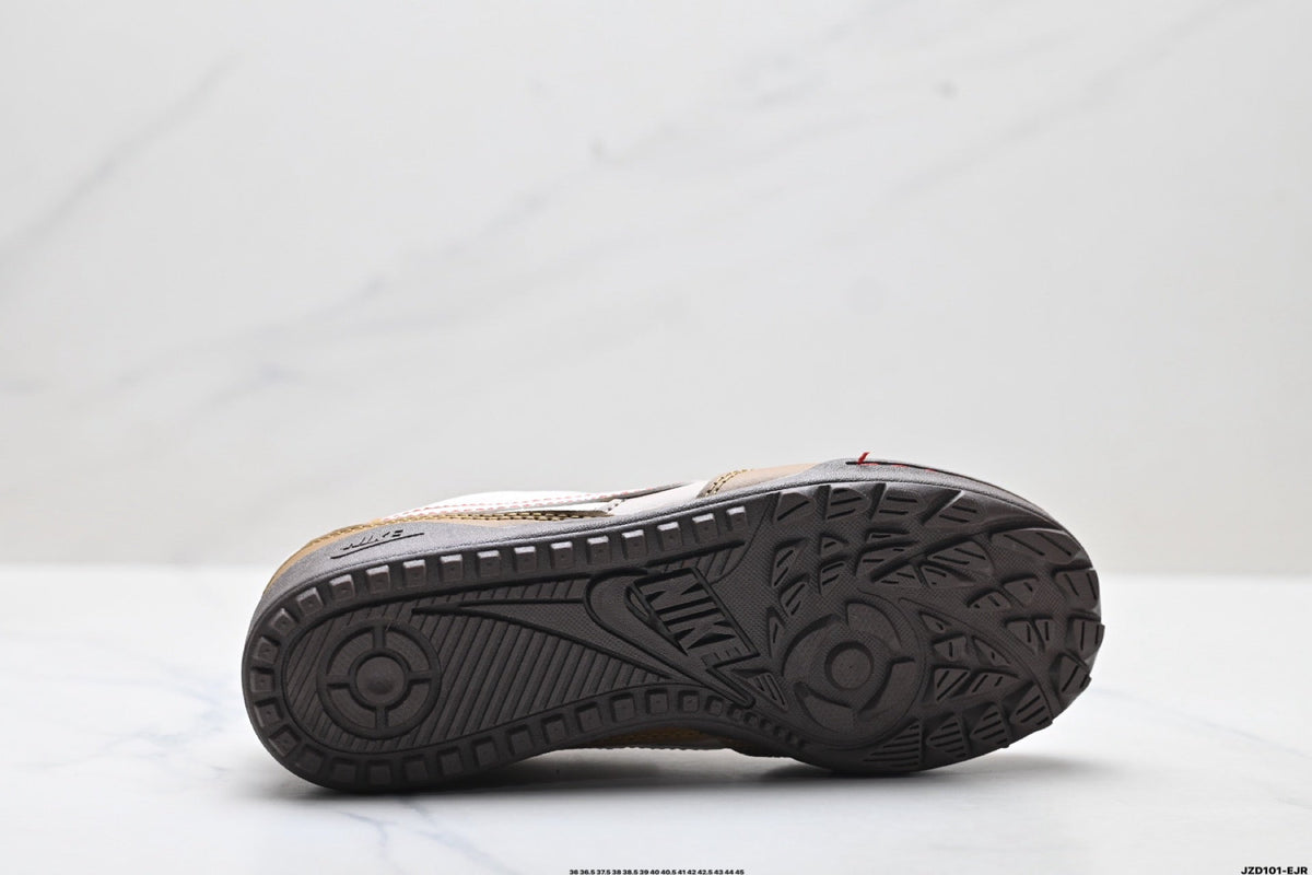 Nike Terra Manta Sneakers in Cream, in Tan and Red - product image from the listing.
