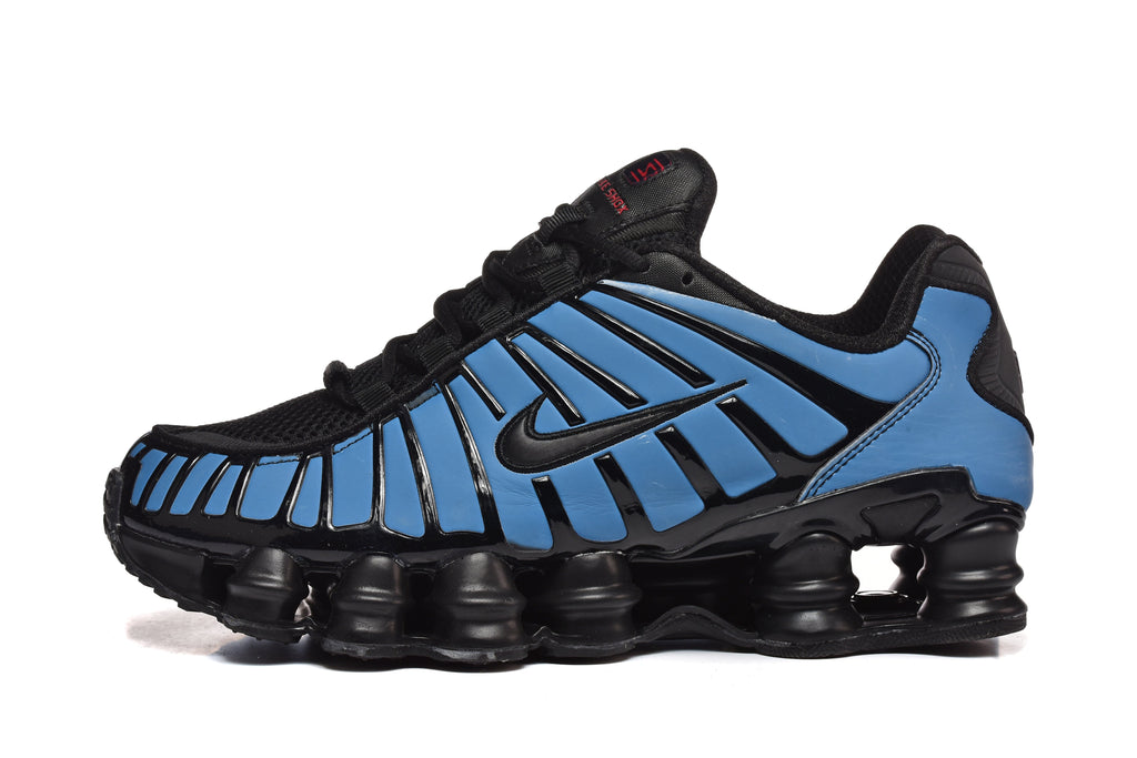 Pink and Black Nike Shox TL Sneakers - product image from the listing.