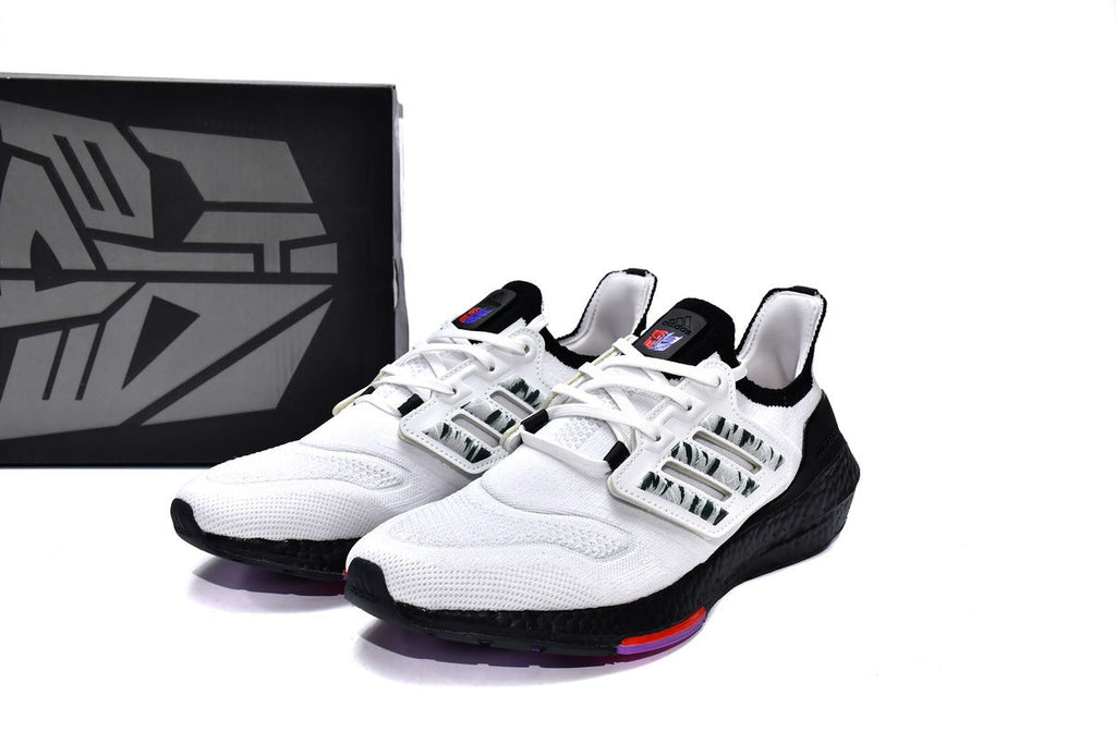 adidas UltraBoost 22 GW1915 Running Sneakers in White Black - product image from the listing.