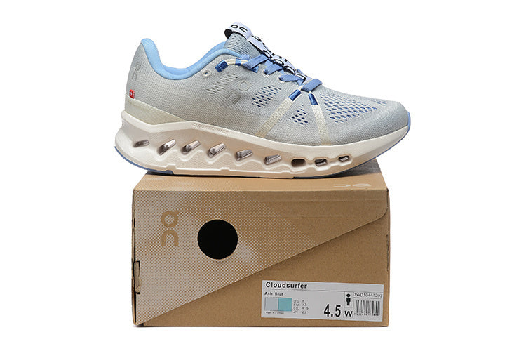 On Cloudsurfer Ash Running Shoes in Blue - product image from the listing.