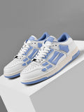 AIVIR Low-Top Sneakers in White and Light Blue - product image from the listing.
