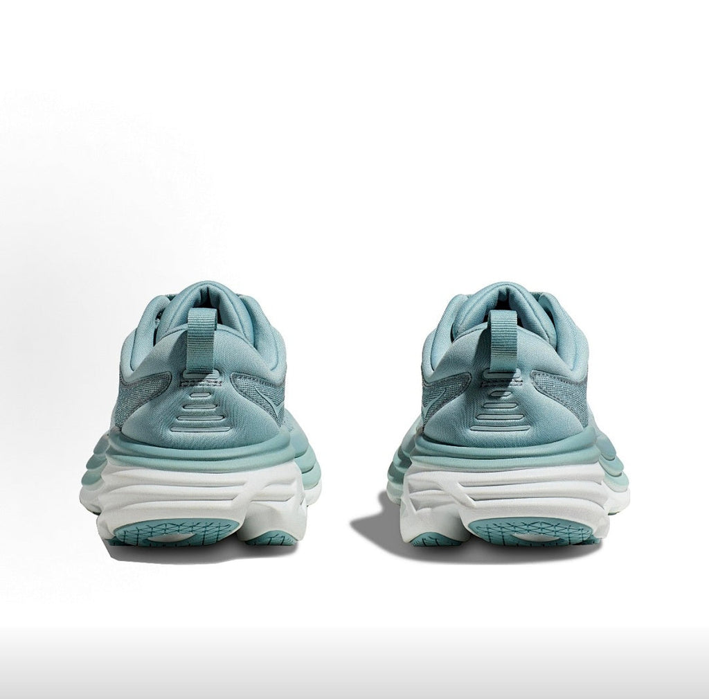 Light Blue HOKA Bondi 8 Running Shoes - product image from the listing.
