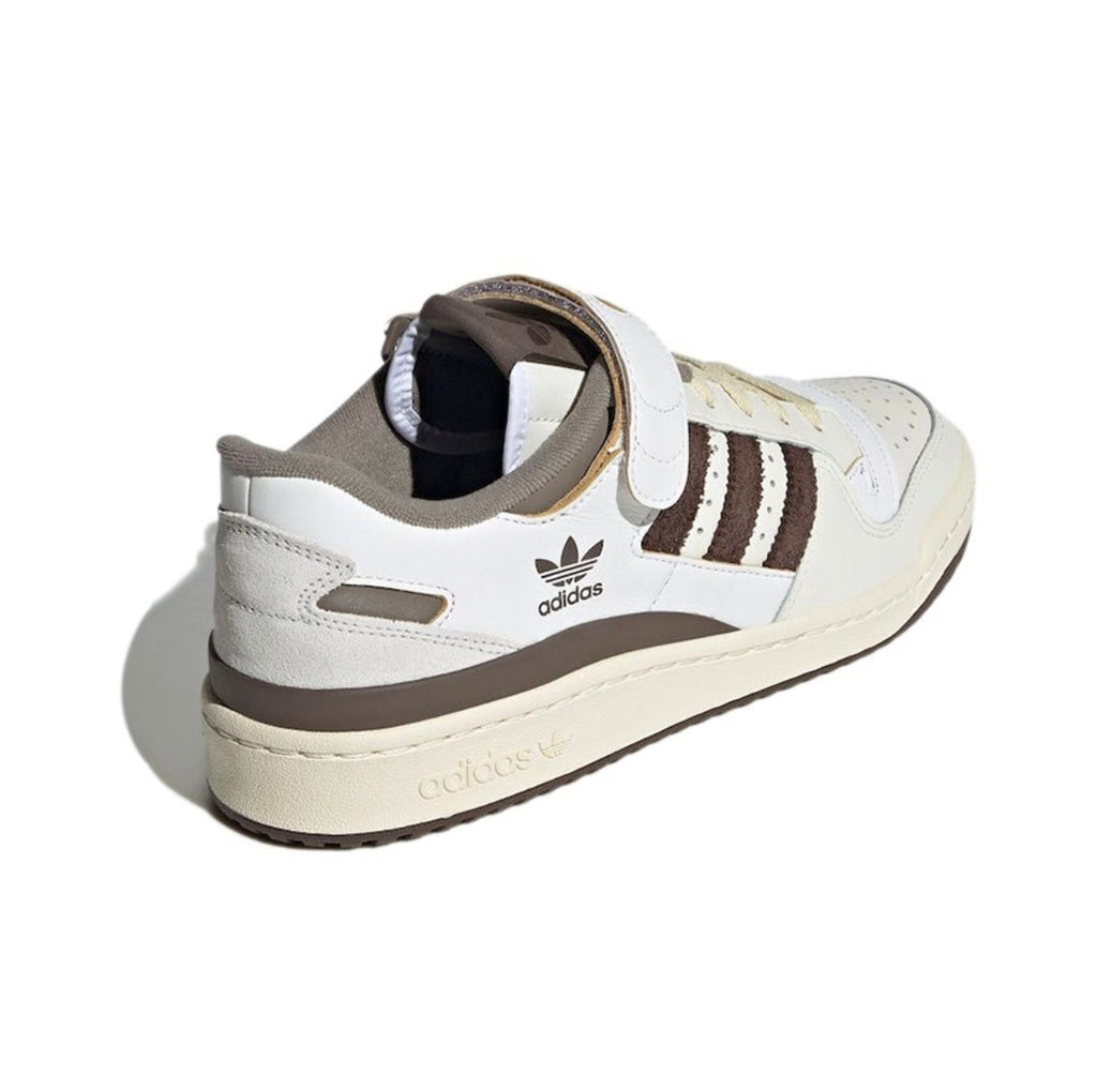 adidas Forum 84 Low Sneakers in White Brown GX4567 - product image from the listing.