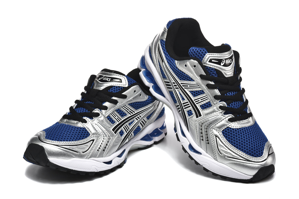 Blue and Silver ASICS GEL-Kayano 14 Sneakers - product image from the listing.