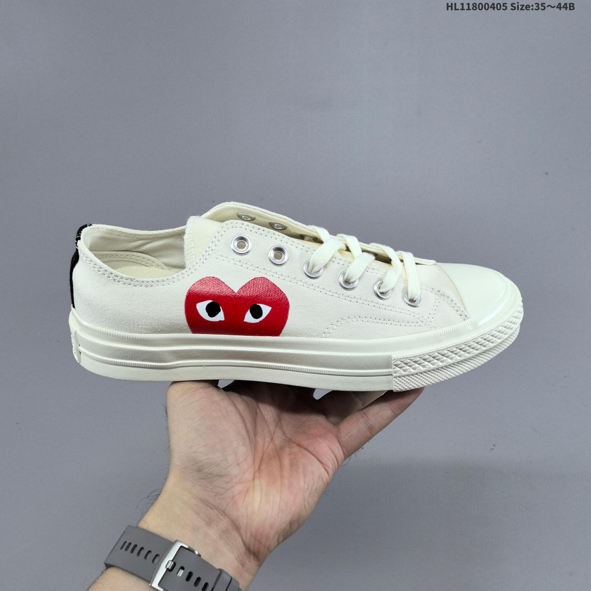 Comme des Garçons Play x Converse Chuck 1970S Trainers - product image from the listing.