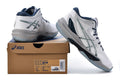 ASICS Sky Elite FF MT 3 Volleyball Shoes in White Grey - product image from the listing.