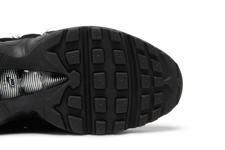 Nike Air Max 95 Comme des Garcons in Black - product image from the listing.