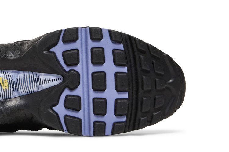 Nike Air Max 95 World Indigo Speed in Yellow - product image from the listing.