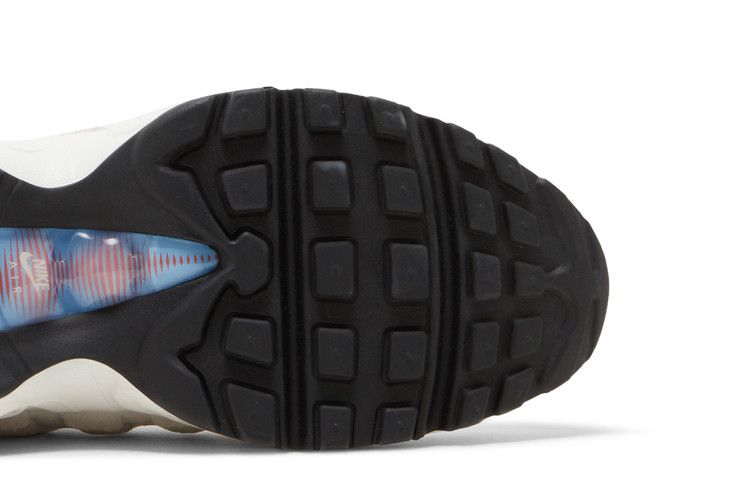 Women's Nike Air Max 95 Summit White University Blue - product image from the listing.