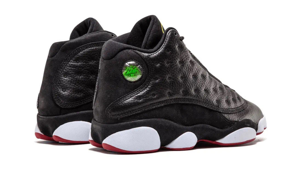 Air Jordan 13 Playoffs Black Red High-Top Sneakers - product image from the listing.
