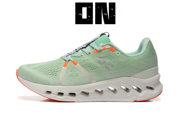On Cloudsurfer Running Shoes in Mint Green - product image from the listing.