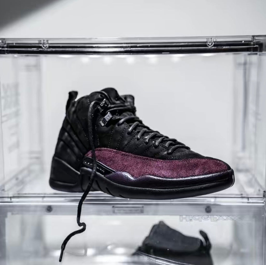 Jordan 12 Retro A Ma Maniére in Black Burgundy DV6989-001 - product image from the listing.