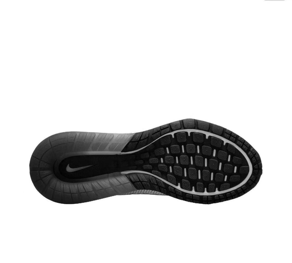 Nike Air Max Running Shoes, in White and Black - product image from the listing.