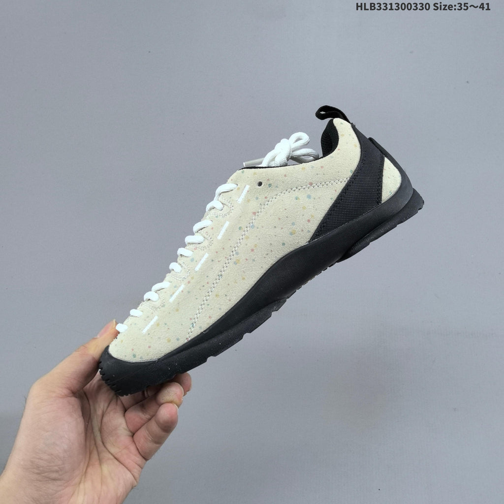 KEEN Jasper Low-Cut Outdoor Sneakers, Speckled Cream, 1022266 - product image from the listing.