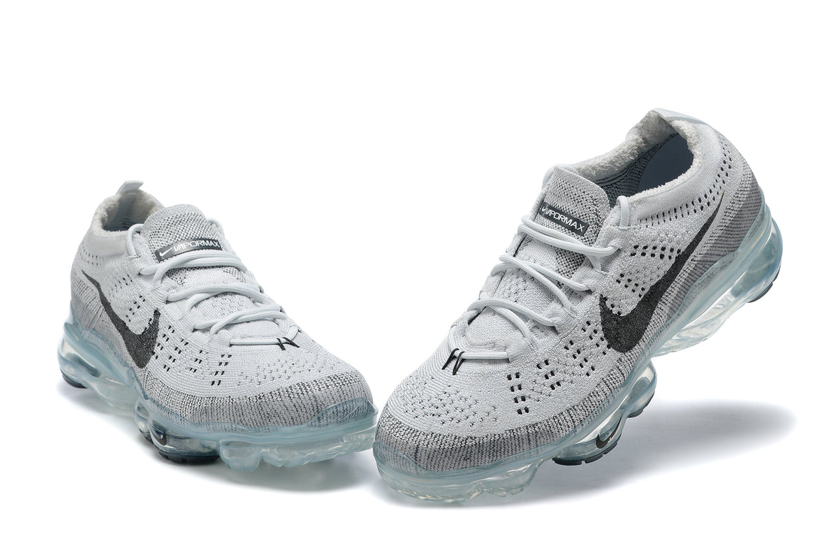 Nike Air VaporMax 2023 Flyknit Sneakers in Gray DV1678-100 - product image from the listing.