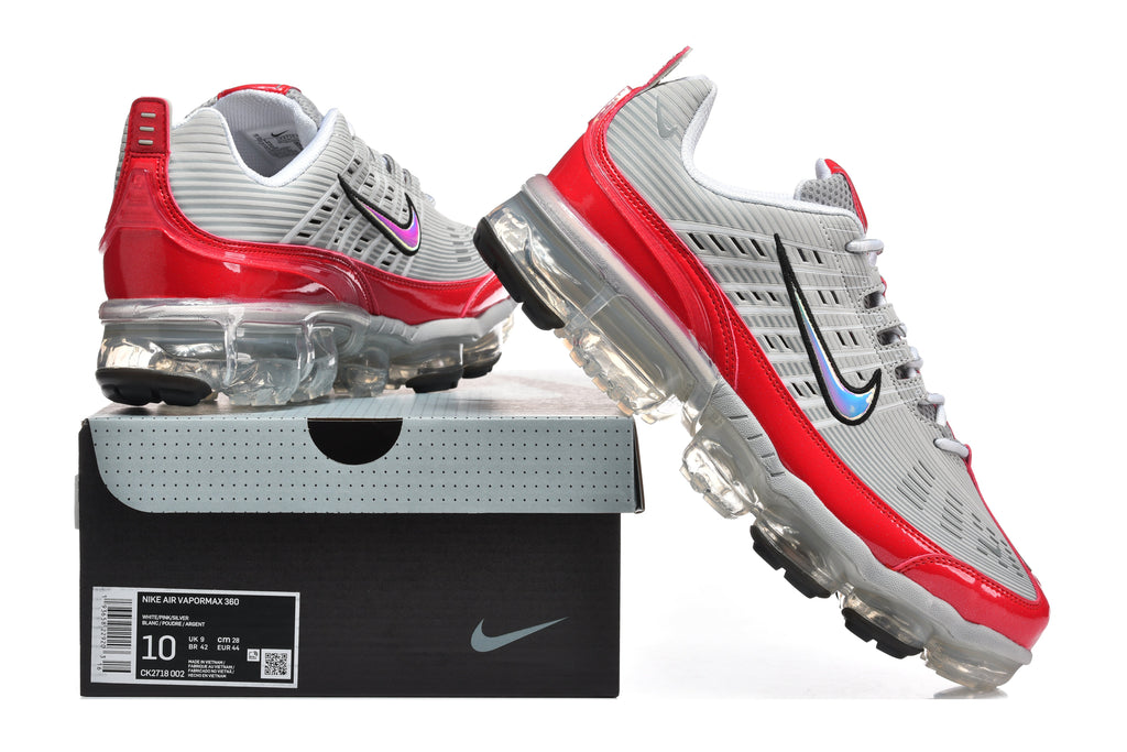 Nike Air VaporMax 360 Sneakers in Grey Red CK2718-002 - product image from the listing.