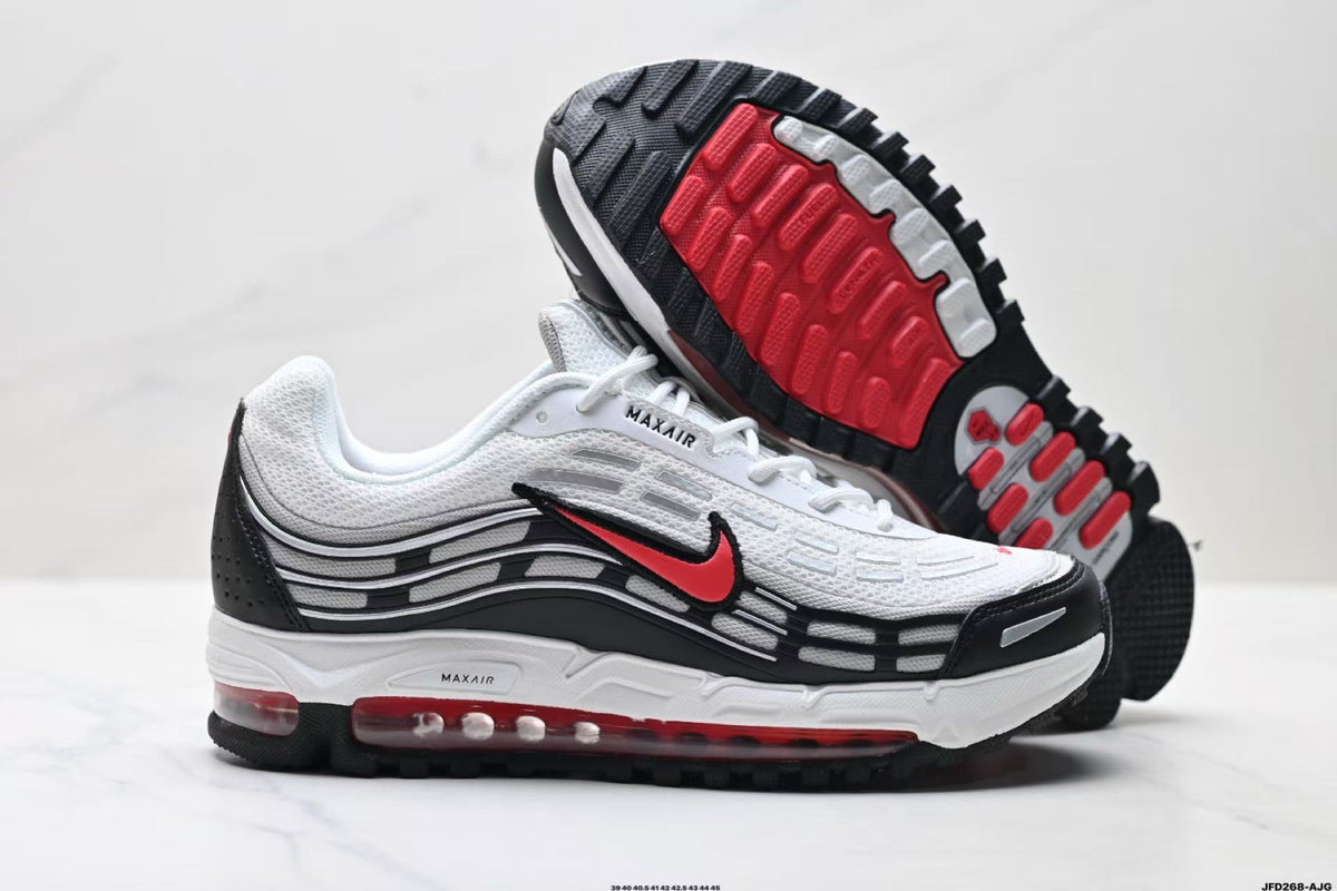 Nike Air Max 200 Sneakers in White Black Red - product image from the listing.