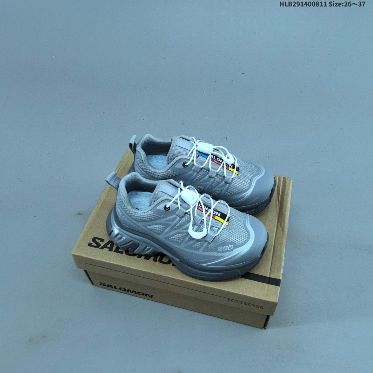 Salomon XT-6 Kids' Outdoor Trainers - product image from the listing.