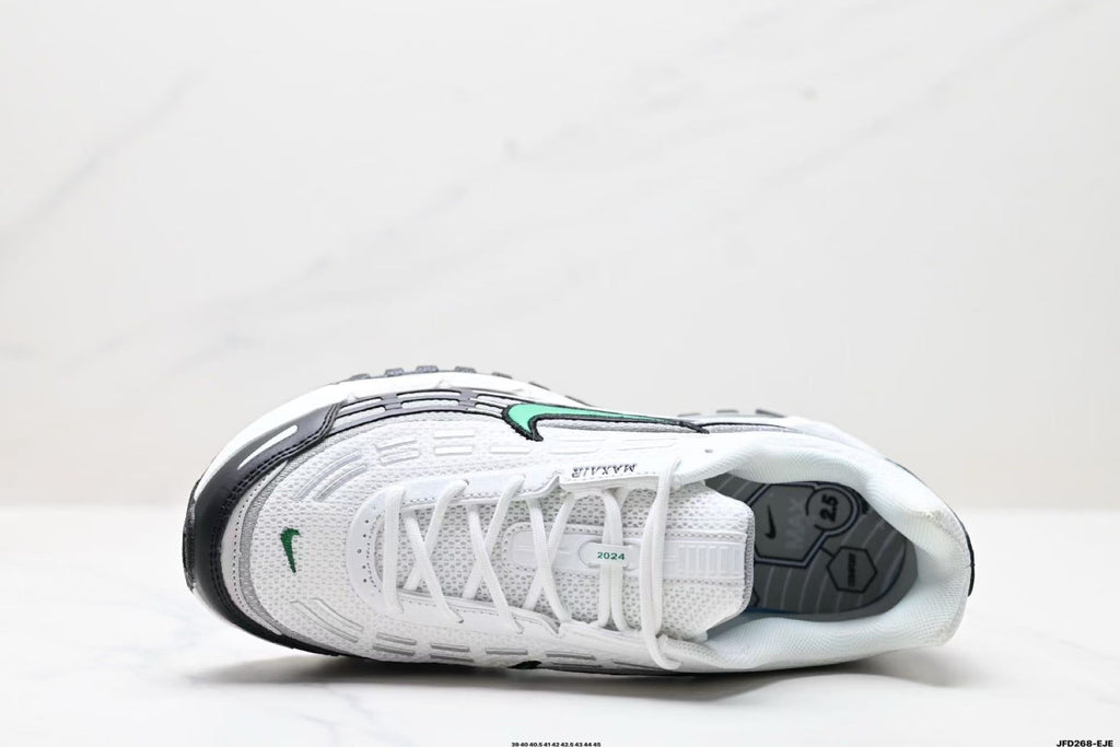 Nike Air Max 2024 Sneakers in White Green Black - product image from the listing.