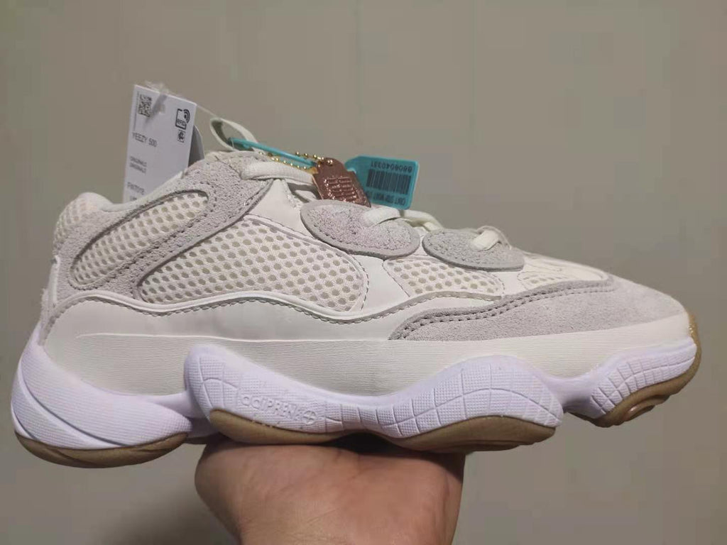 Light Neutral Adidas Yeezy 500 FW7018 Sneakers - product image from the listing.