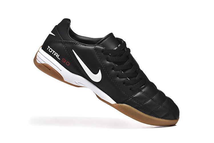 Nike Total 90 Black White Indoor Soccer Footwear - product image from the listing.