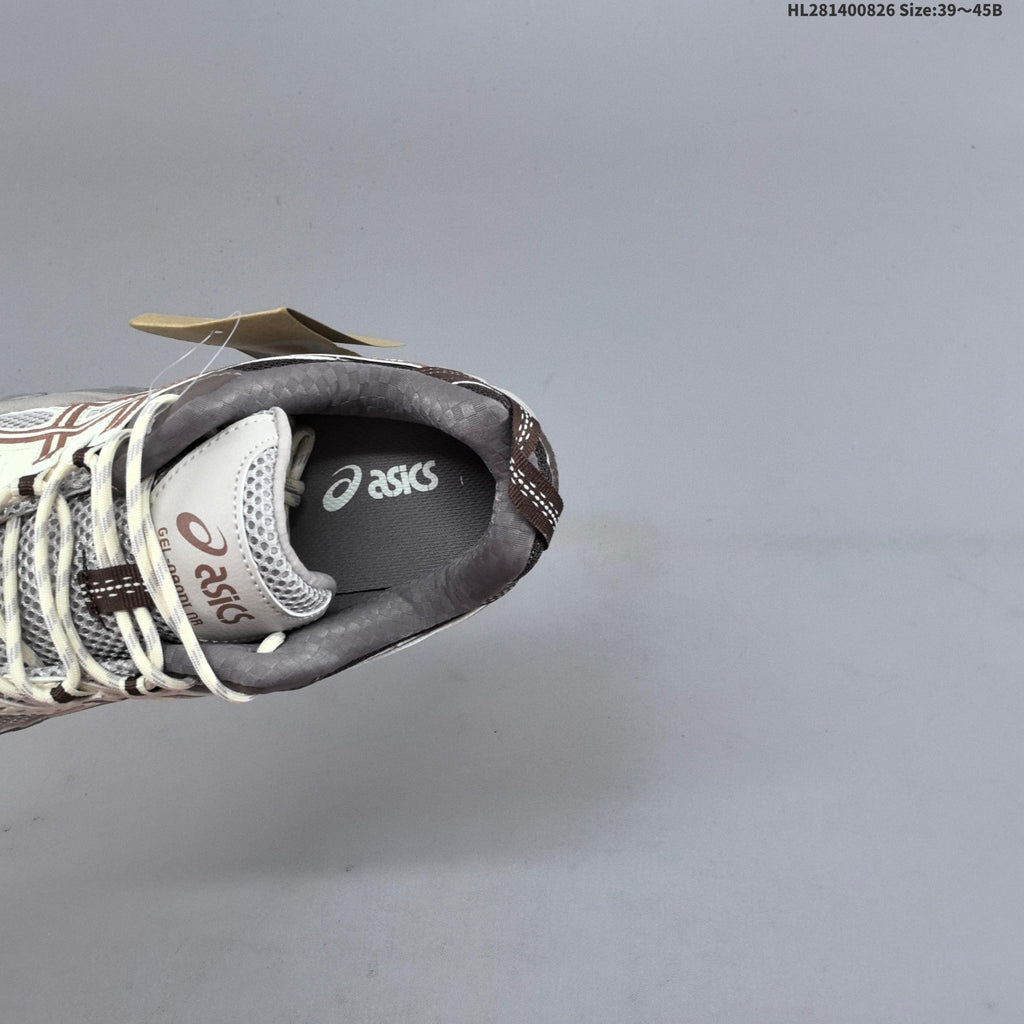 ASICS GEL-NANDI NR Sneakers in Cream, in Gray and Brown - product image from the listing.