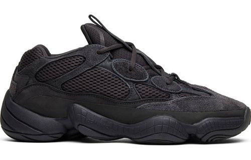 Yeezy 500 Utility Sneakers in Black - product image from the listing.