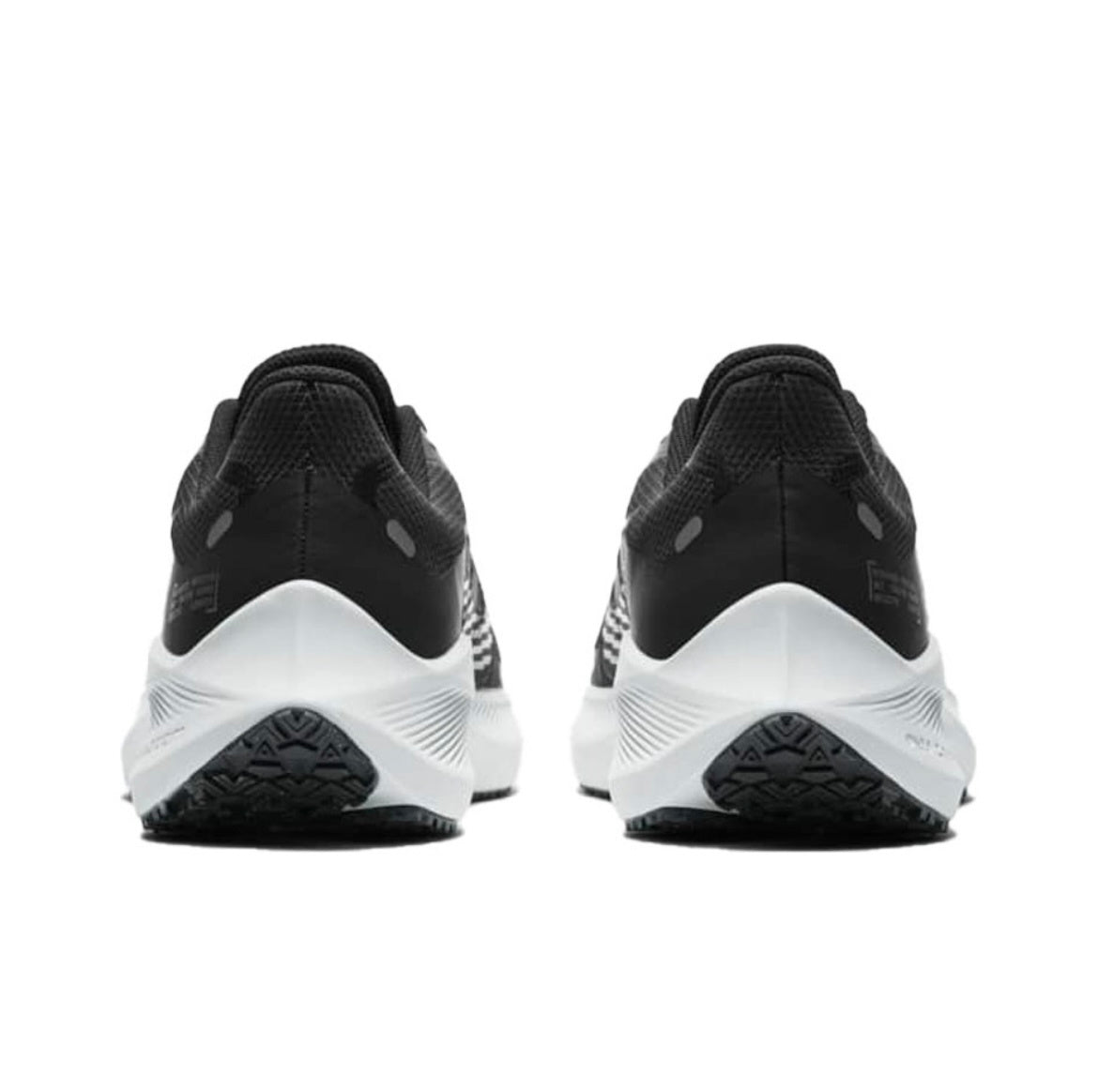 Nike Air Zoom Winflo 7 Shield Running Shoes in Black Silver CU3870-001 - product image from the listing.