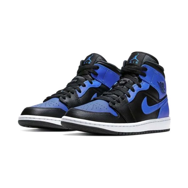 "Hyper Royal" Air Jordan 1 Mid - product image from the listing.