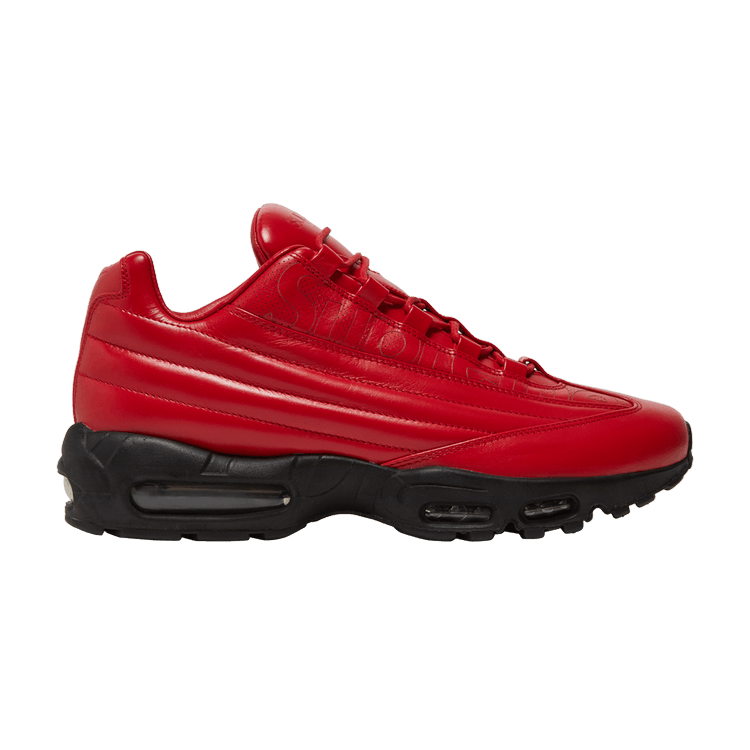 Nike Air Max 95 Lux Supreme in Red - product image from the listing.