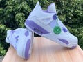 "White Purple" Air Jordan 4 Retro - product image from the listing.