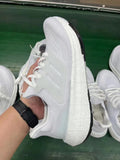 adidas Ultraboost 23 Light Running Shoes, in White and Black GY9350 - product image from the listing.