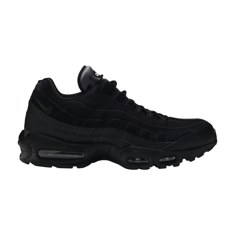 Nike Air Max 95 Essential Triple in Black - product image from the listing.